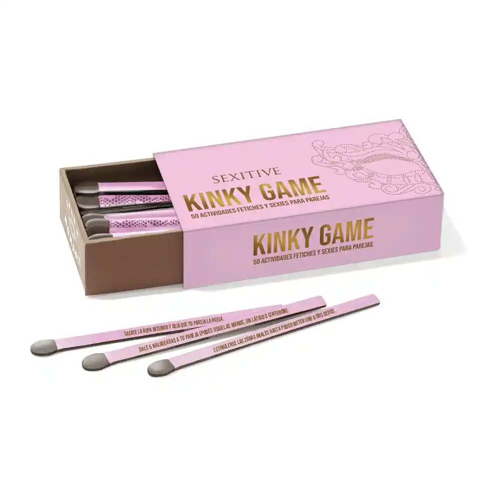 Kinky Game, 50 Actividades Fetiches Y Sexies Para Parejas