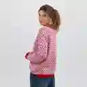 Sweater Rosa Lunares Xs