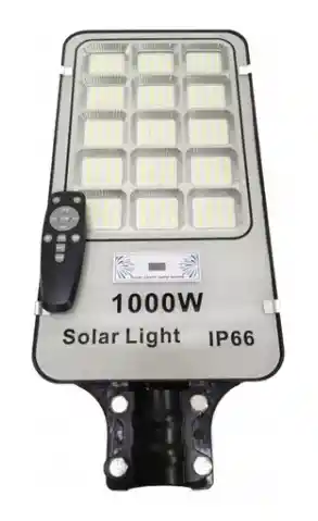 Foco Solar 1000watt Alumbrado Exterior Poste 420led Potencia