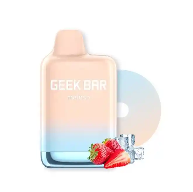 Vaper Meloso Strawberry Ice 9000 Puffs 5% - Geek Bar