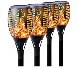 Antorcha X4 Estaca De Fuego Solar Carga Automatica Lluvia