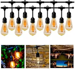 Soquete Guirnalda Terraza Patio Ampolletas Incluidas Decorac