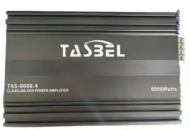 Amplificador Para Auto 5000w 4 Canales Tasbel Car Audio