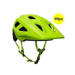 Casco Bicicleta Mainframe Trvrs Amarillo Fox