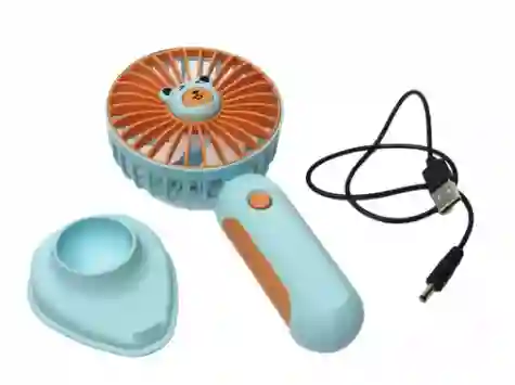 Pack X2 Mini Ventiladores Recargables Pórtatiles