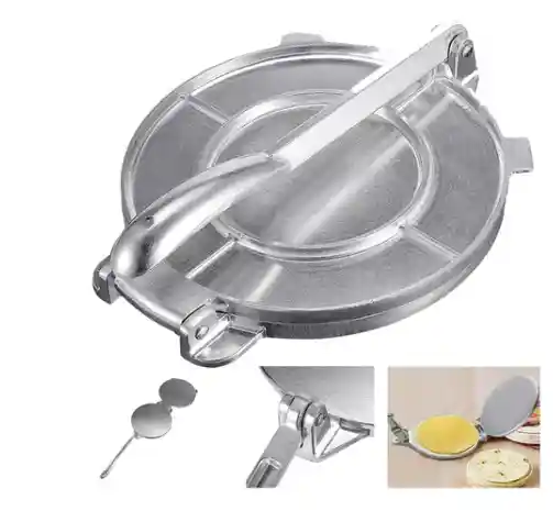 Prensa Para Tortillas 8 Pulgadas Cocina Acero Inoxidable