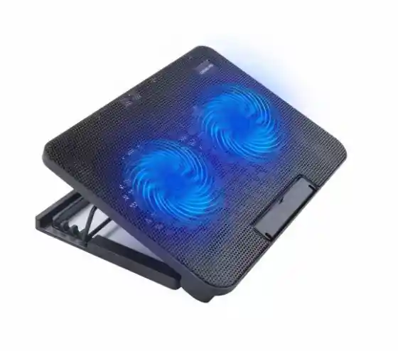 Base Para Notebook Enfriador 2 Ventiladores Coolers 2 Usb