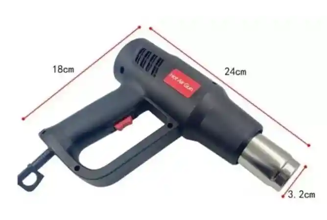 Pistola De Calor Aire Caliente 2000w 650c