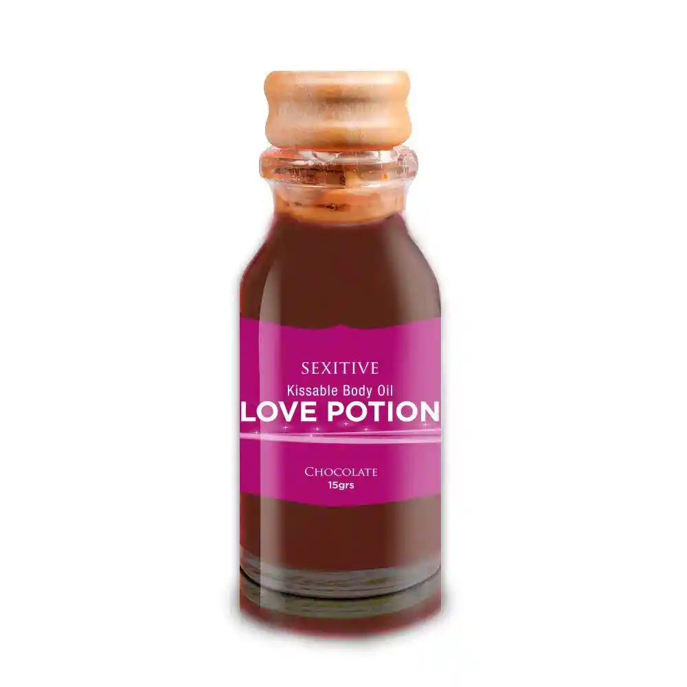 Aceites Para Masajes Comestibles Love Potion, Chocolate, Frutos Rojos Champagne