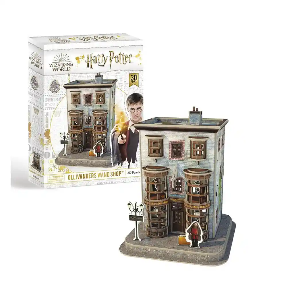 Ollivanders Wand Shop Harry Potter Rompecabezas 3d Cubicfun