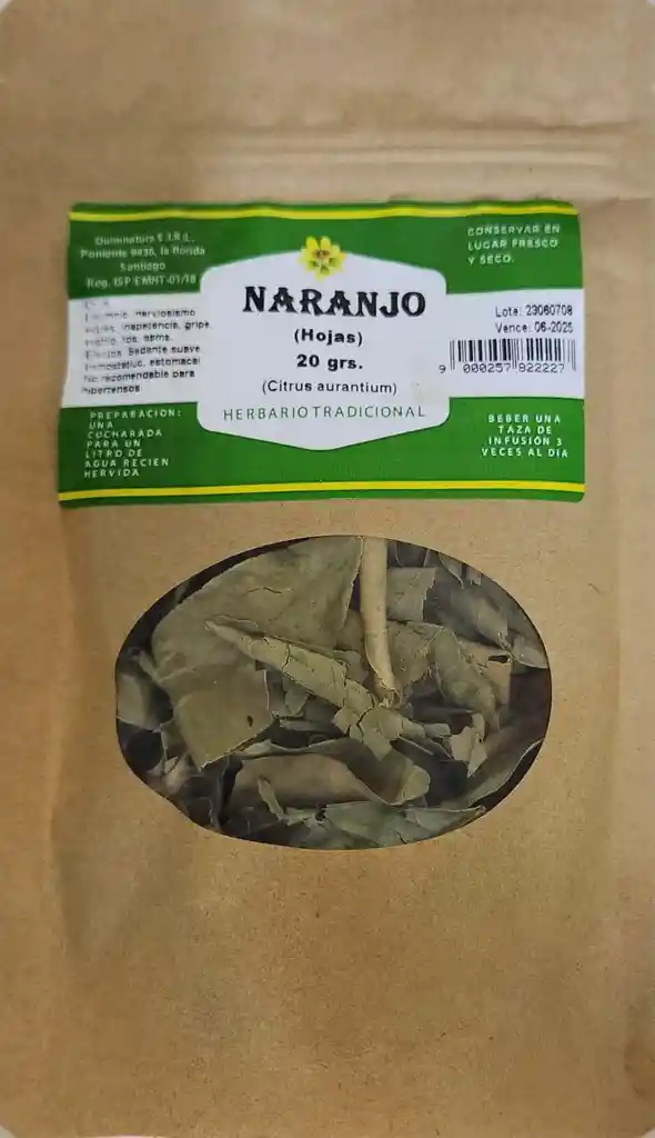 Naranjo (hojas) 20g