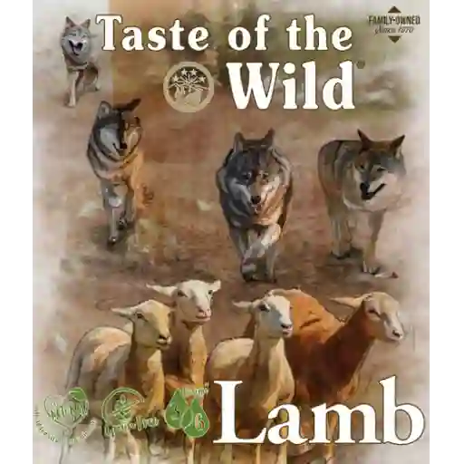 Taste Of The Wild - Tray Tow Lamb (bandeja De Cordero)perros 390 Gr