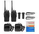 2 Radio Transmisor Walkie Talkie Bf-888s Baofeng Woki Toki