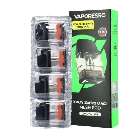 Resistencia Xros 3ml 0.4 Ohm (4 Unidades) Xros Pro