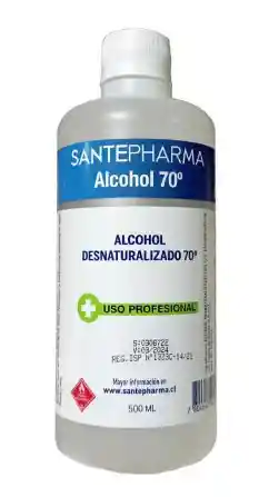 Alcohol Desnaturalizado 70º X 500 Ml