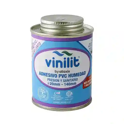 Adhesivo Pvc Vinilit Tarro Con Aplicador X 240 Cc