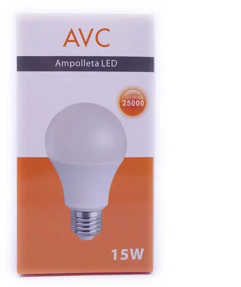 Ampolleta 15w 6500k Avc Vellmax