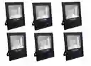 Foco Led 100w Pack6 Extra Plano Multiled 6000 Lm Exterior