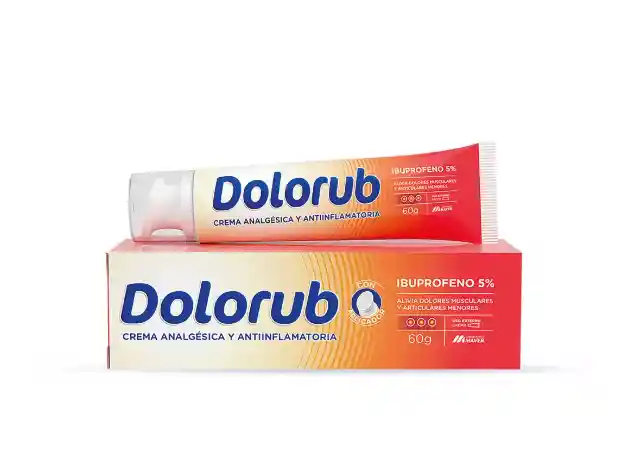 Dolorub Ibuprofeno 5% Crema Con Aplicador X 60g