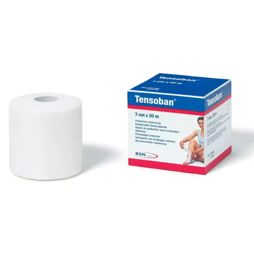 Tensoban Espuma Pre-tape 7 Cm X 20 M Bsn