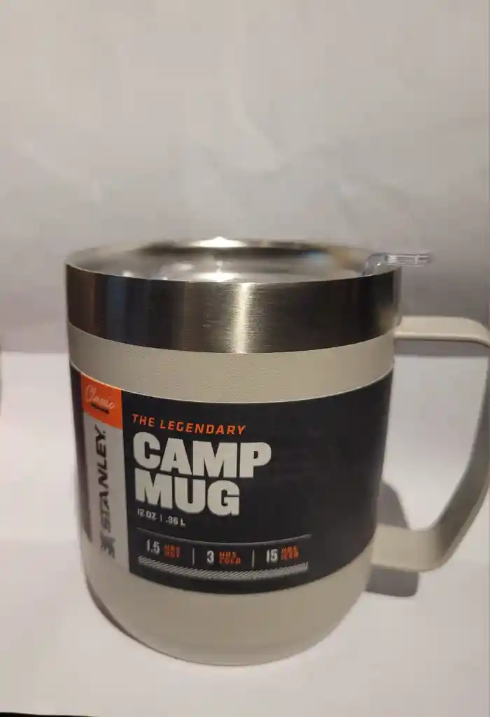 Taza Stanley Mug Camp Gris Ceniza