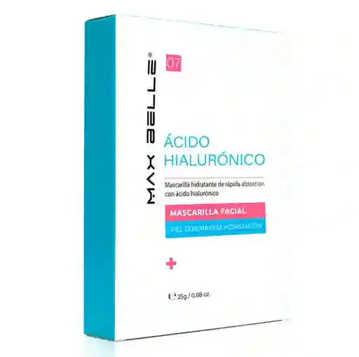 Max Belle · Mascarilla Facial De Acido Hialuronico (pack De 5 Unds)