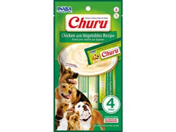 Churu Perro 4 Un 56 Grs Sabor Pollo Con Vegetales