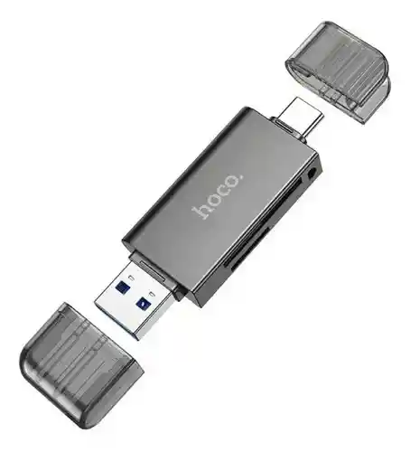 Lector De Memoria Microsd Dual Usb 3.0 Y Usb-c