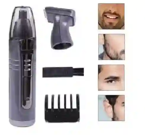 Maquina Depiladora Cortadora De Pelos Nariz Orejas Vello2en1