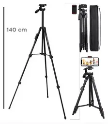 Trípode Profesional Para Cámara, Celular, Video