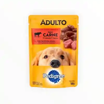 Pedigree Sobre Adulto Carne 100gr