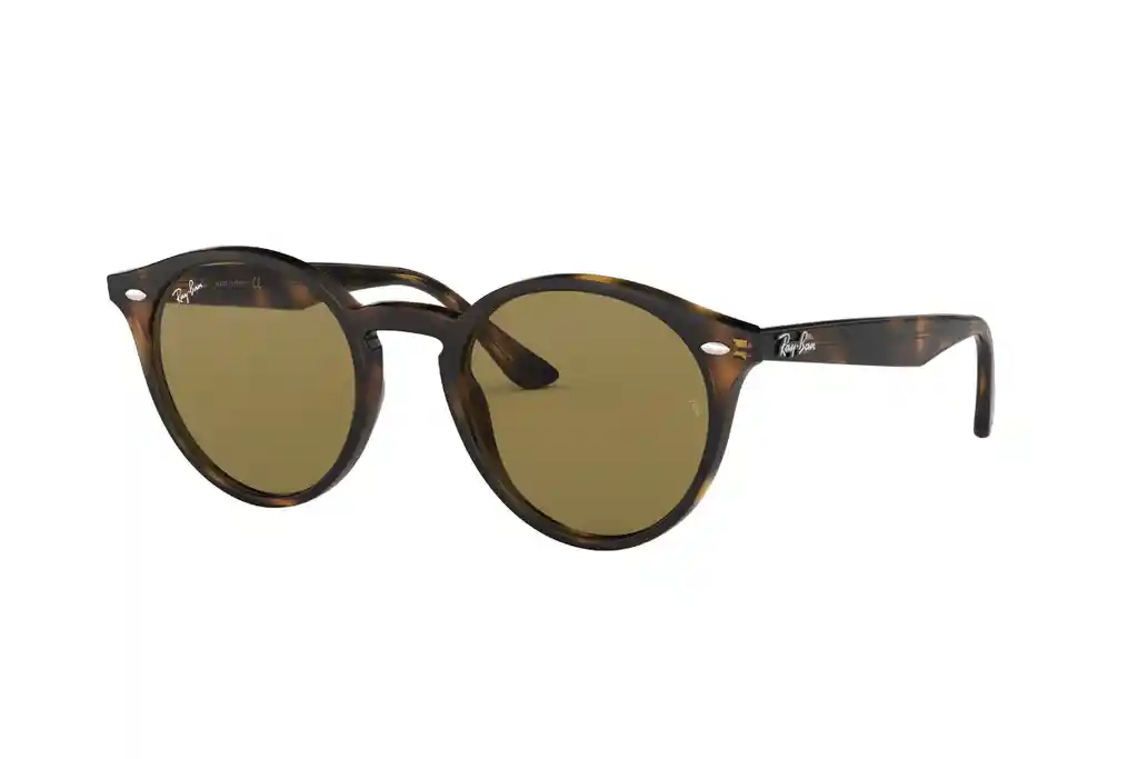 Lentes De Sol Round Havana Ray-ban (talle S)