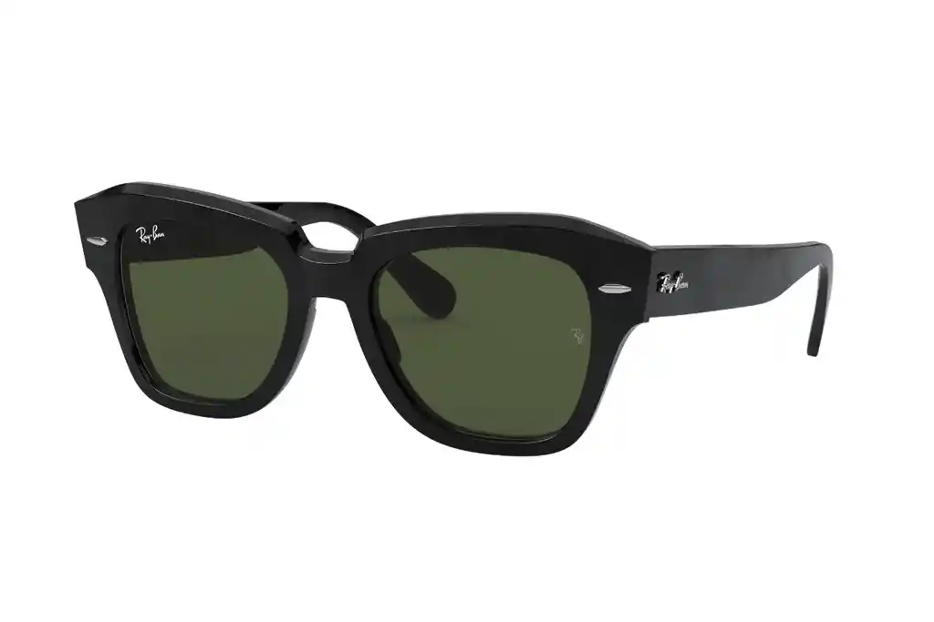 Lentes De Sol State Street Negro Ray-ban (talle M)