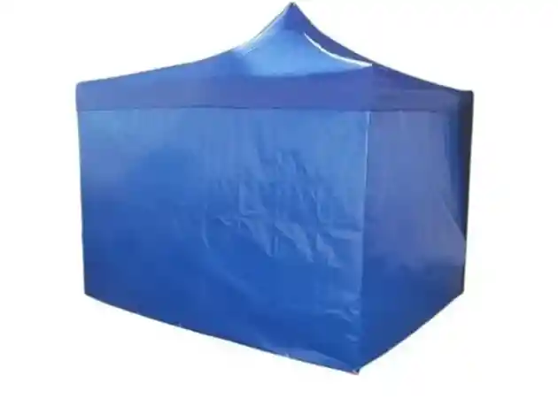 Pared Lateral Para Toldo 3x3 Azul 3 Paredes Funda