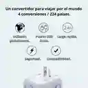 Adaptador Enchufe Multifuncional Universal Usb 100v/240v