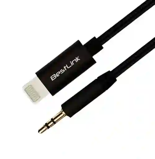 Bestlink Cable De Audio Lightning A Audio 3.5mm 1mt. Bl-cba030al