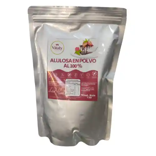 Alulosa En Polvo 1kg Marca Vitalyfoods