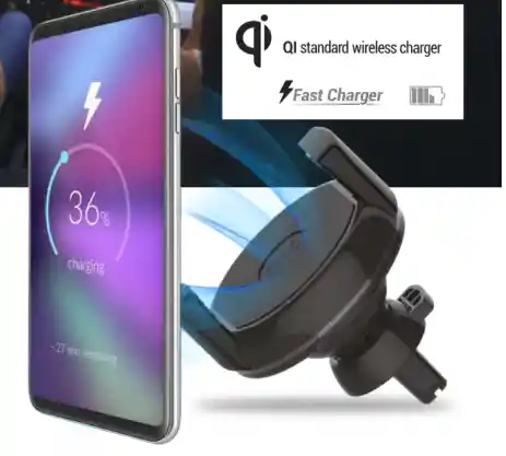 Microlab Soporte Wireless Fast Charger Airvent 08332
