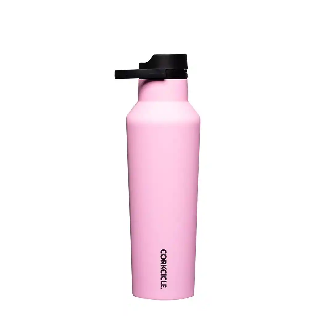Botella De Agua Térmica Sport 600ml Sun Soaked Pink