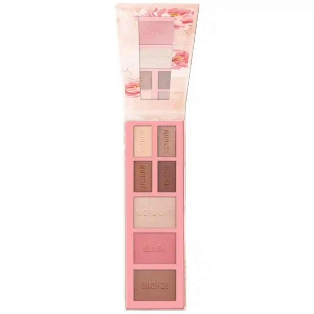 Paleta De Sombras De Ojos Y Rostro Paleta Bloom Baby Bloom