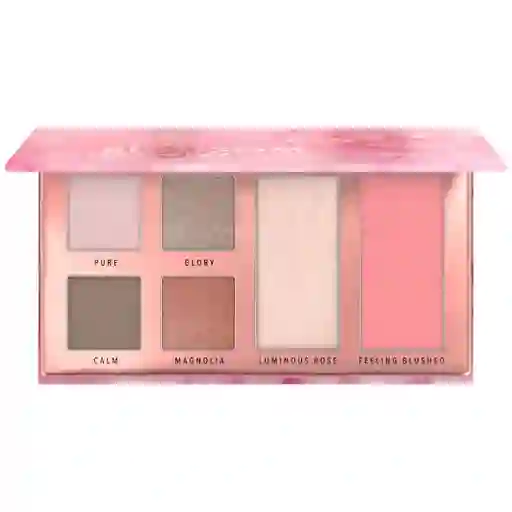 Paleta De Sombras De Ojos Y Rostro Paleta Rostro Ojo Blossom Glow