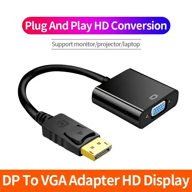 Adaptador De Displayport A Vga