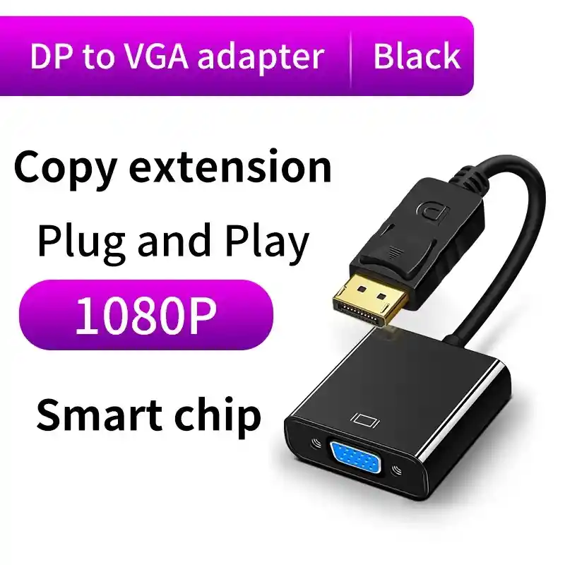 Adaptador De Displayport A Vga