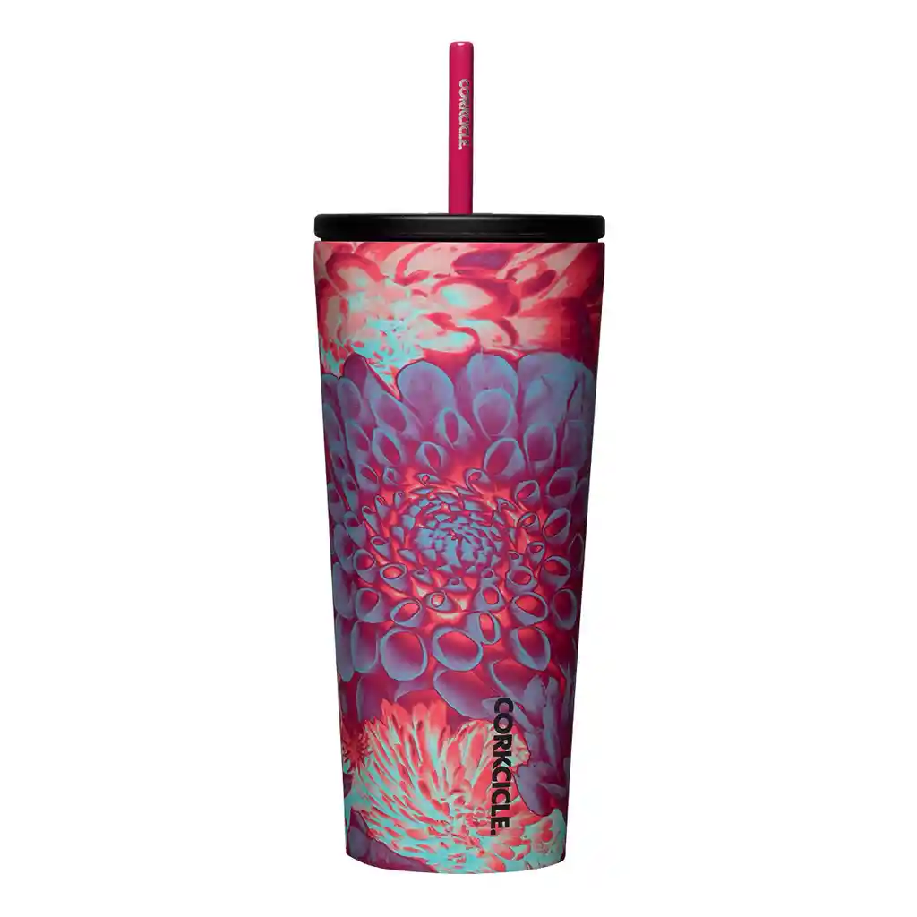 Vaso Térmico Cold Cup 700ml Dopamine Floral