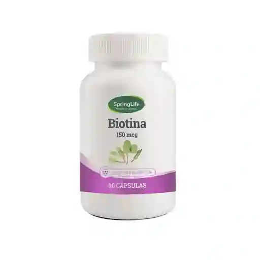 Biotina 150 Mcg Cap Blandas X 60