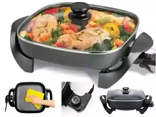 Sartén Eléctrico Olla Electrica Olla Inteligente Familiar