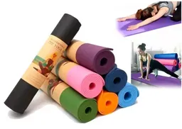 Mat De Yoga 4mm Ejercicios Yoga Fitness Deportes Gym En Casa