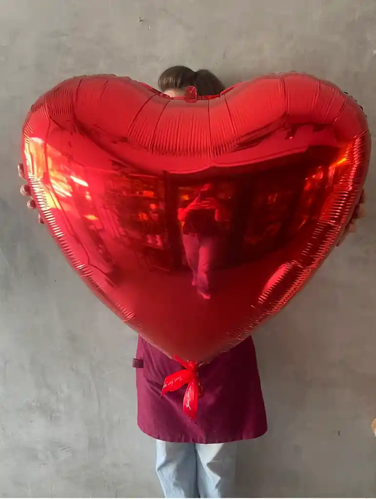 Globo Corazón Xl Con Helio