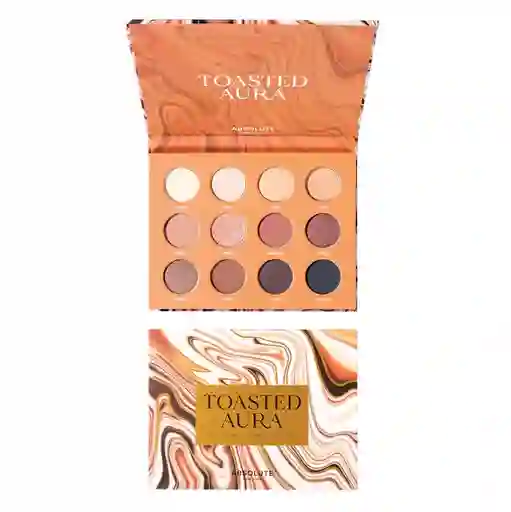 Sombras De Ojos Paleta Sombras Toasted Aura