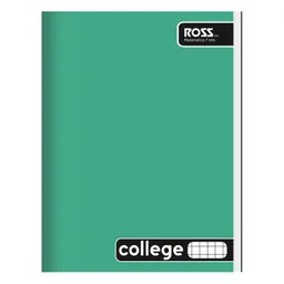 Cuaderno College Ross 80 Hojas 7 Mm